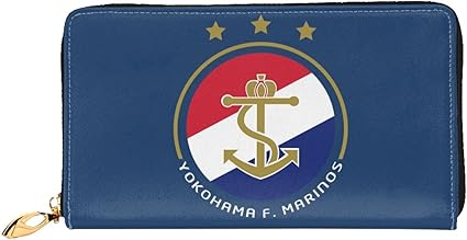 Amazon | 横浜fマリノス 財布 レディース 長財布 人気 大容量 多機能